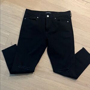 Banana Republic Black Cropped Jeans